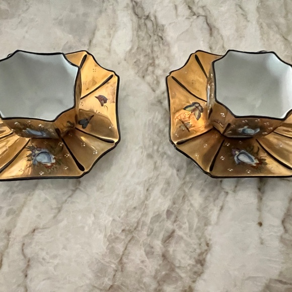 Hand Painted Rochard Limoges France 7 piece Coffee/ESPRESSO Set - Picture 16 of 16